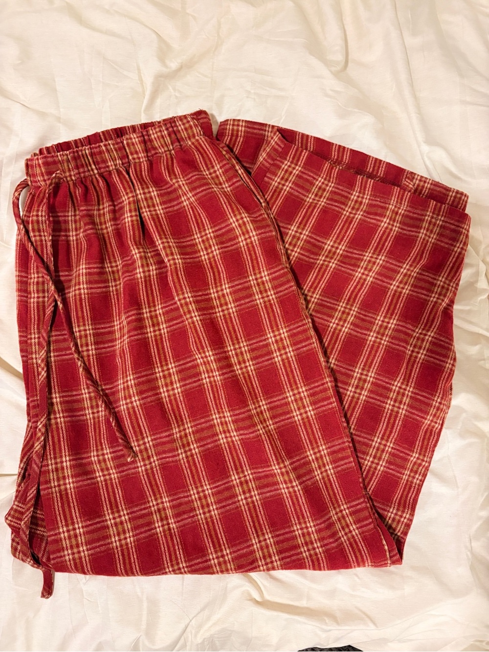 SHEIN Women’s Red Plaid Pants
